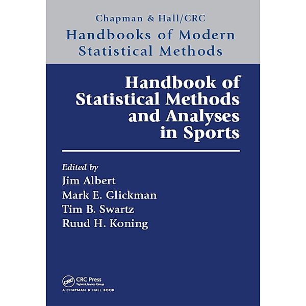 Handbook of Statistical Methods and Analyses in Sports