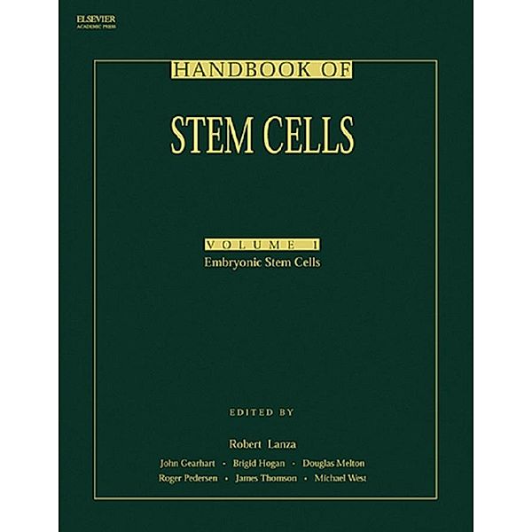 Handbook of Stem Cells, Two-Volume Set