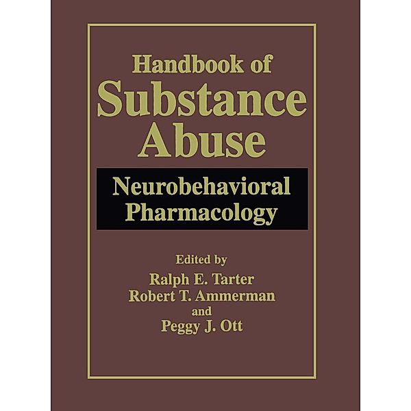 Handbook of Substance Abuse