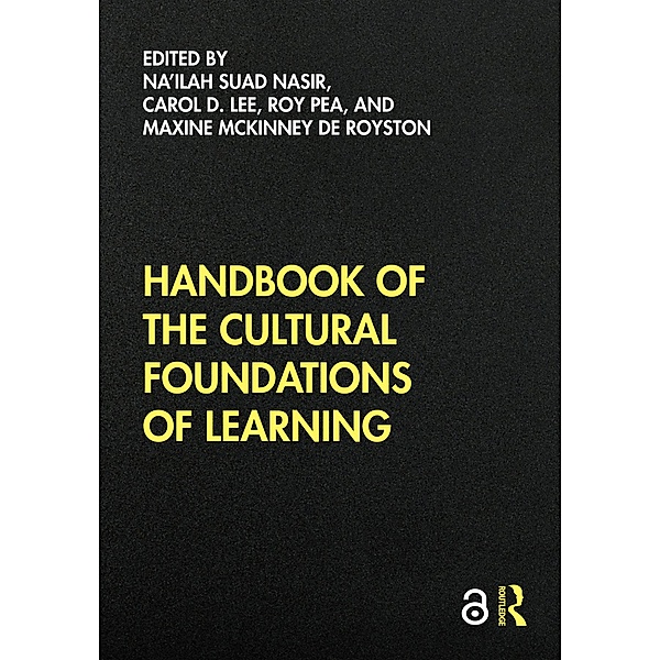 Handbook of the Cultural Foundations of Learning