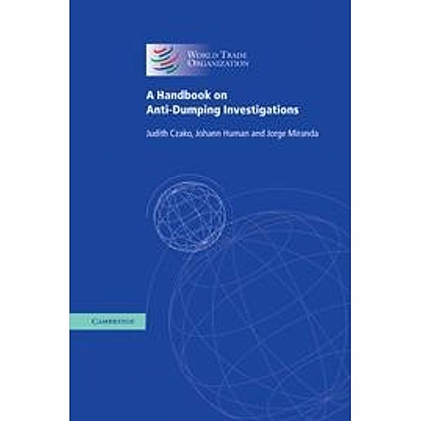 Handbook on Anti-Dumping Investigations, Judith Czako