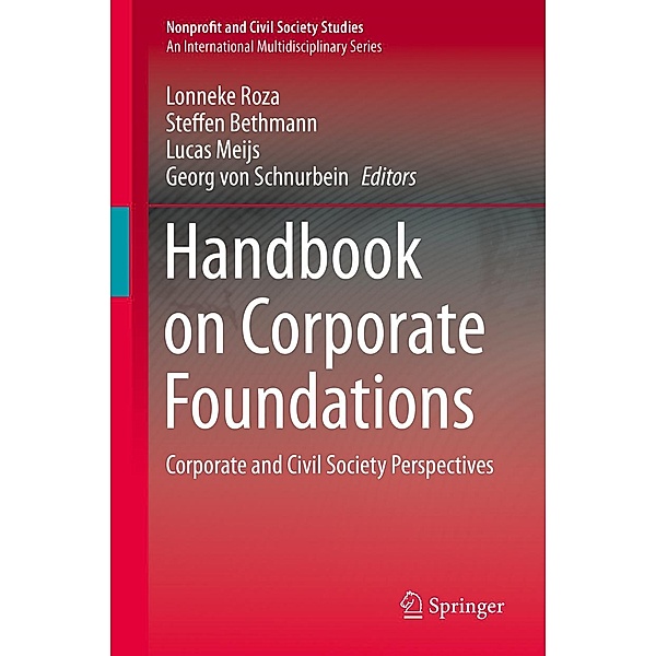 Handbook on Corporate Foundations / Nonprofit and Civil Society Studies