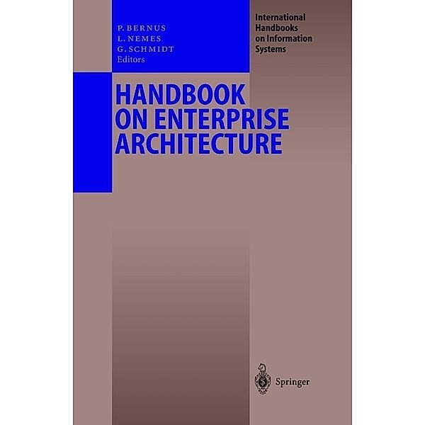 Handbook on Enterprise Architecture