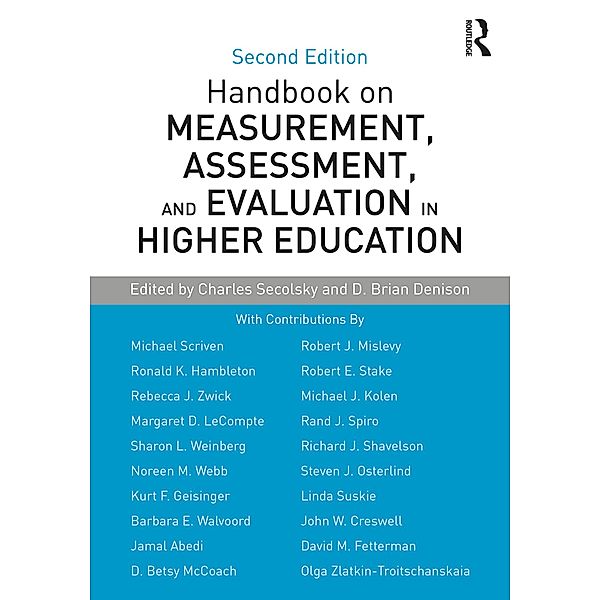 Handbook on Measurement, Assessment, and Evaluation in Higher Education