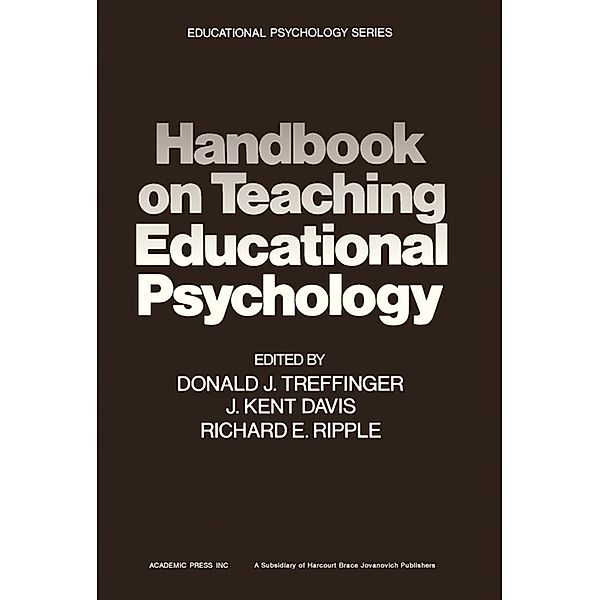 Handbook on Teaching Educational Psychology