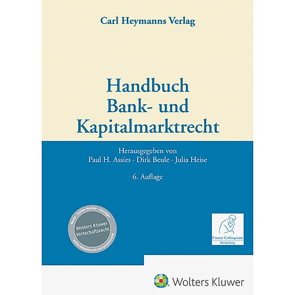 Handbuch Bank- und Kapitalmarktrecht