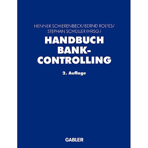 Handbuch Bankcontrolling