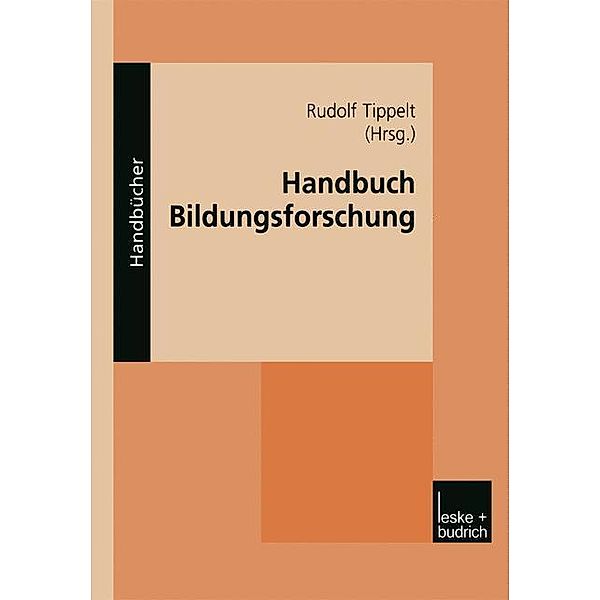 Handbuch Bildungsforschung