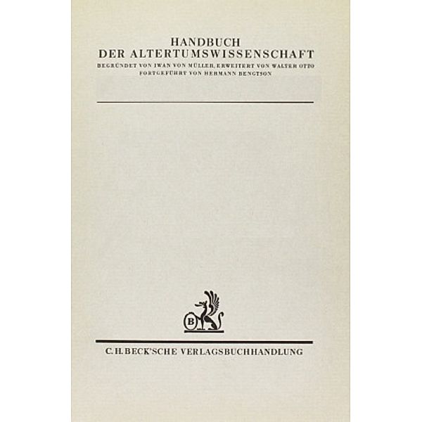 Handbuch der Altertumswissenschaft: Bd.2/3 Geschichte der byzantinischen Volksliteratur, Hans-Georg Beck