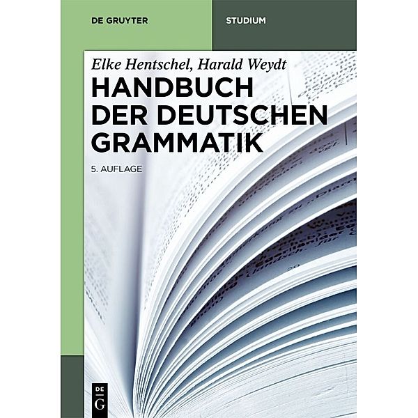 Handbuch der Deutschen Grammatik, Elke Hentschel, Harald Weydt