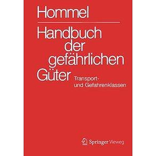 Handbuch der gefährlichen Güter. Transport-/Gefahrenklasse