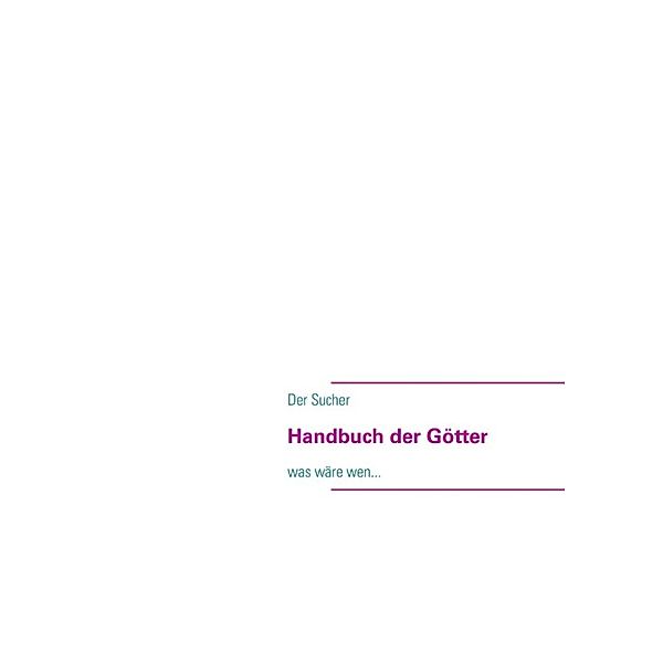 Handbuch der Götter