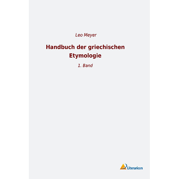 Handbuch der griechischen Etymologie