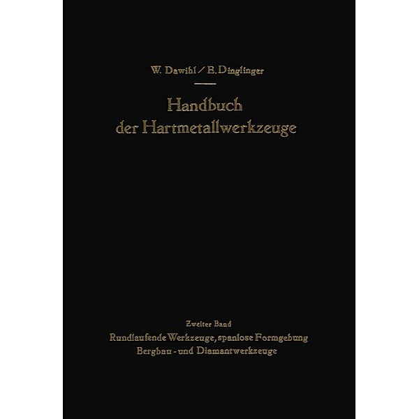 Handbuch der Hartmetallwerkzeuge