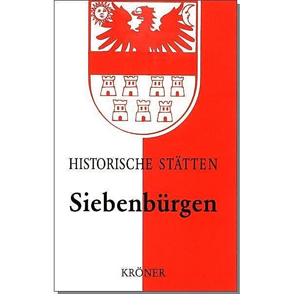 Handbuch der historischen Stätten Siebenbürgen