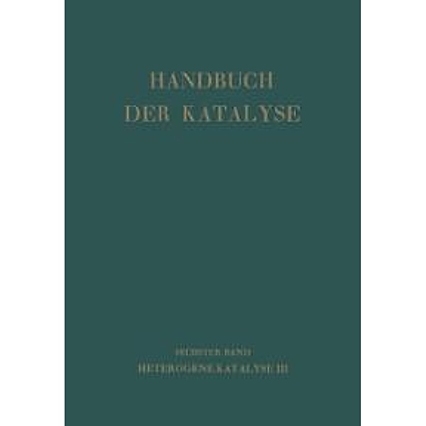 Handbuch Der Katalyse