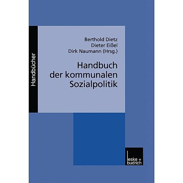 Handbuch der kommunalen Sozialpolitik