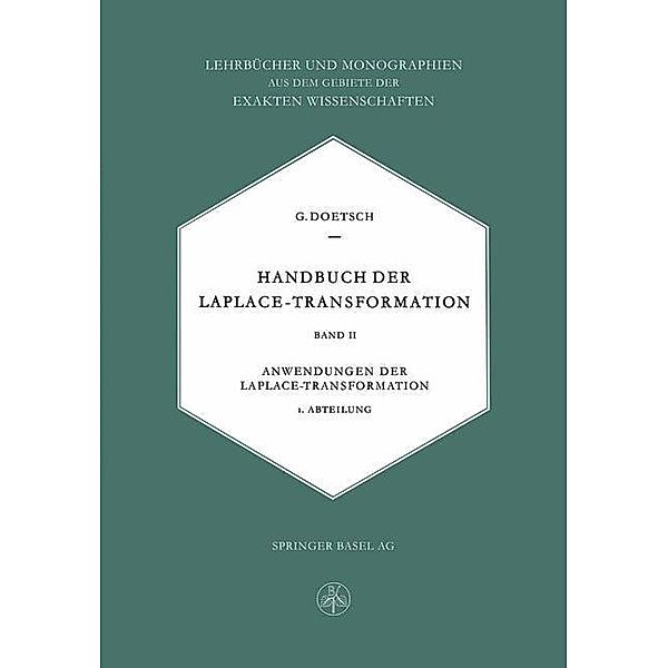 Handbuch der Laplace-Transformation, Gustav Doetsch