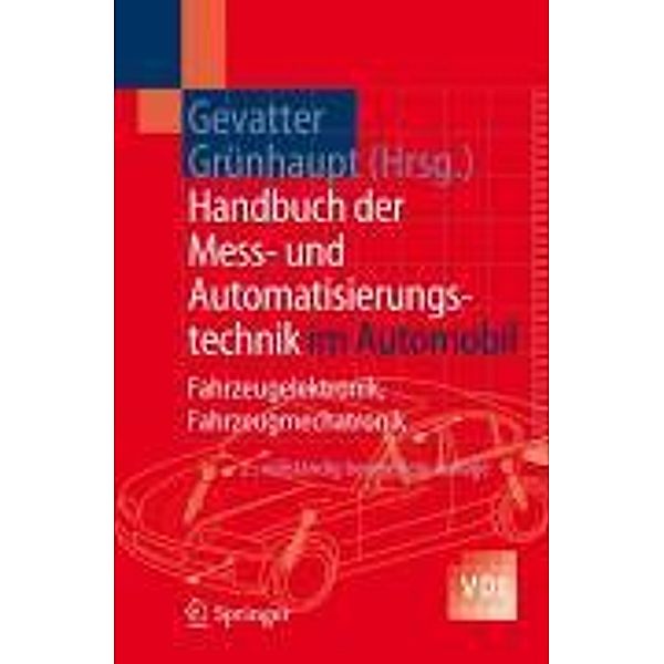 Handbuch der Mess- und Automatisierungstechnik im Automobil / VDI-Buch