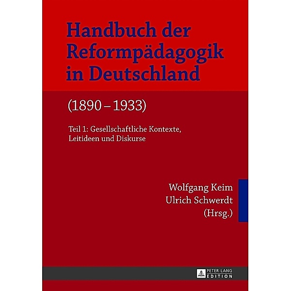 Handbuch der Reformpädagogik in Deutschland (1890-1933)