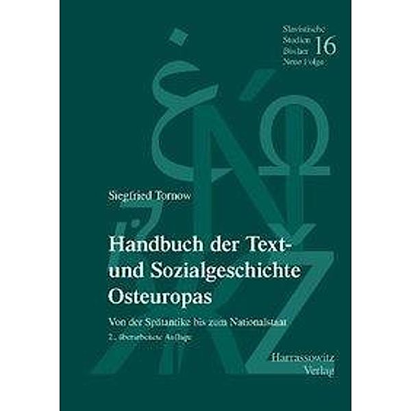 Handbuch der Text- und Sozialgeschichte Osteuropas, Siegfried Tornow