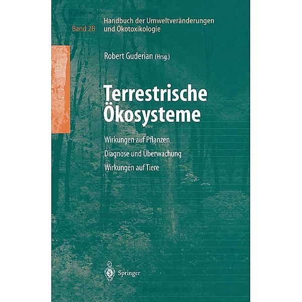 Handbuch der Umweltveränderungen und Ökotoxikologie