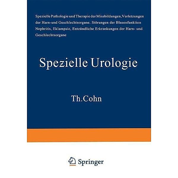 Handbuch der Urologie / Handbuch der Urologie Encyclopedia of Urology Encyclopedie d'Urologie