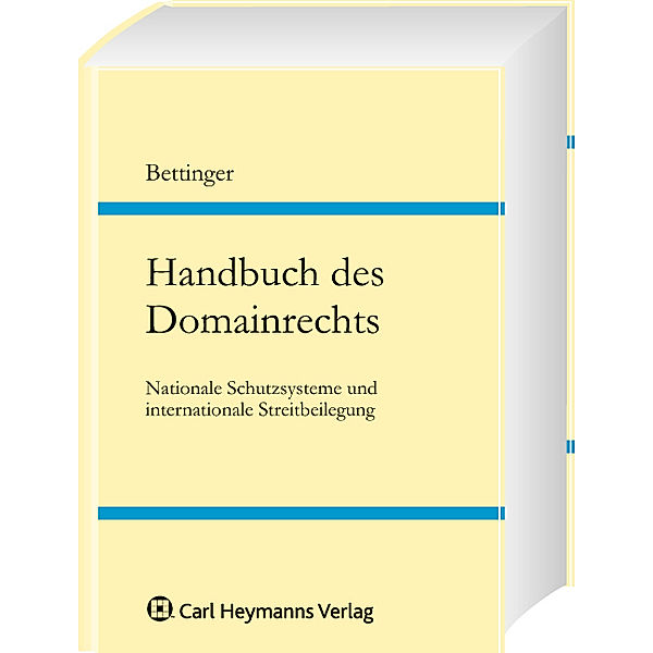 Handbuch des Domainrechts, Torsten Bettinger
