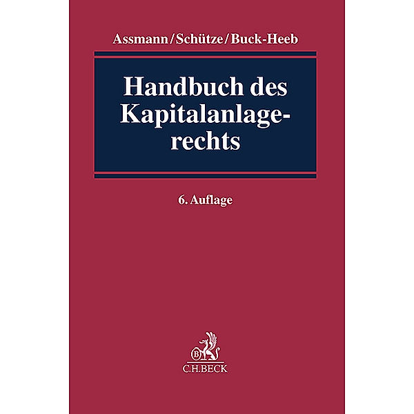 Handbuch des Kapitalanlagerechts