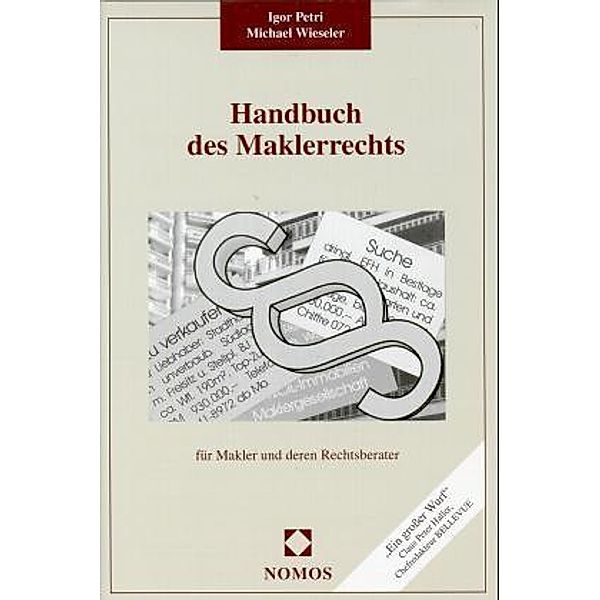 Handbuch des Maklerrechts, Igor Petri, Michael Wieseler