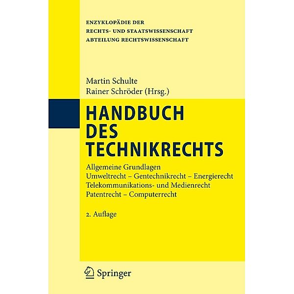 Handbuch des Technikrechts