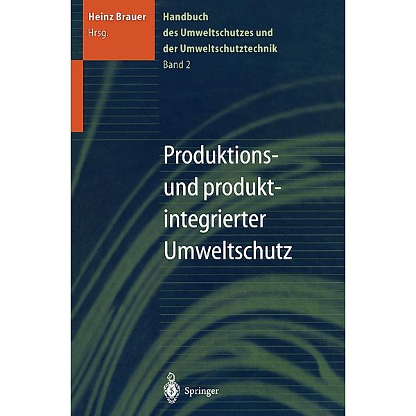 Handbuch des Umweltschutzes und der Umweltschutztechnik