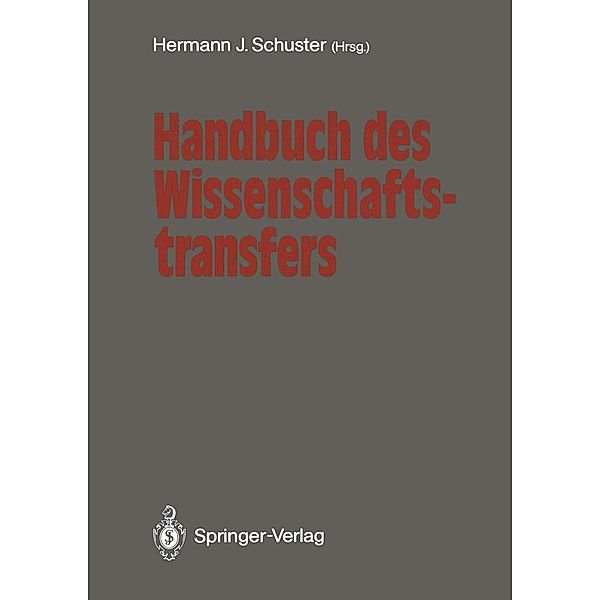 Handbuch des Wissenschaftstransfers