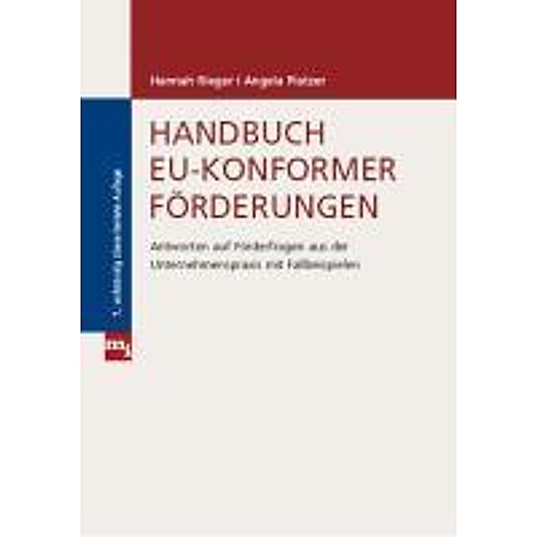 Handbuch EU-konformer Förderungen, Hannah Rieger, Angela Platzer
