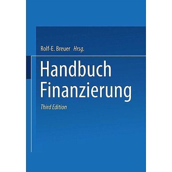 Handbuch Finanzierung