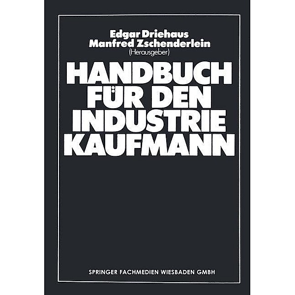 Handbuch für den Industriekaufmann