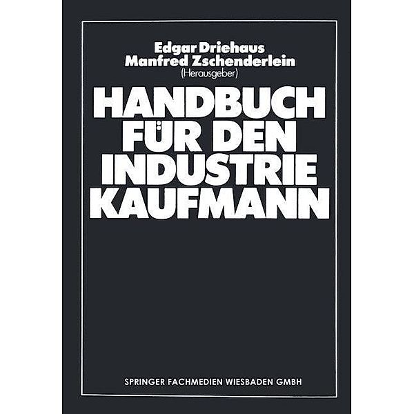 Handbuch für den Industriekaufmann