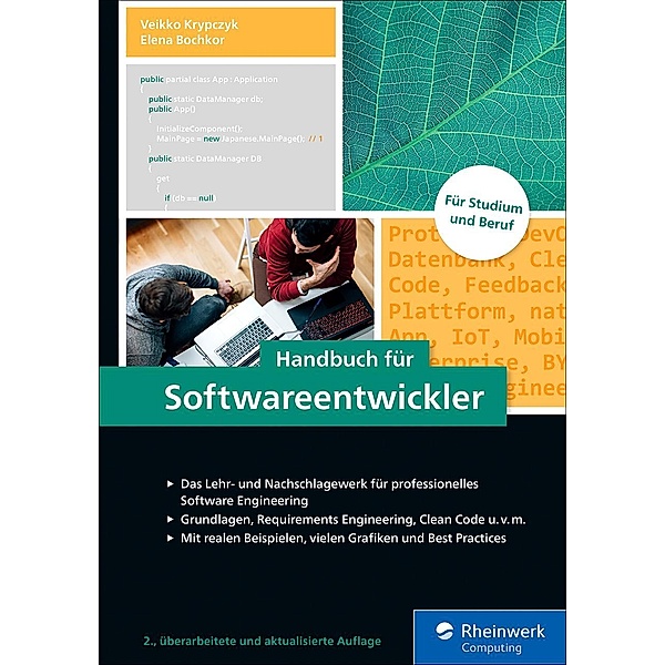 Handbuch für Softwareentwickler / Rheinwerk Computing, Veikko Krypczyk, Elena Bochkor