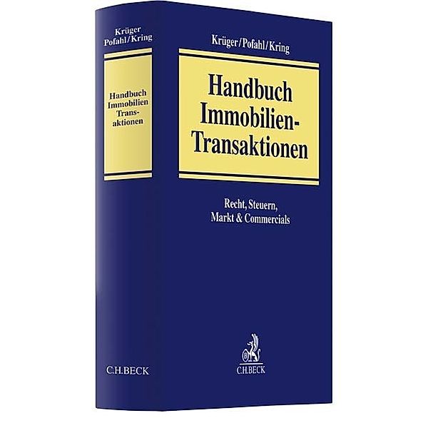 Handbuch Immobilien-Transaktionen, Handbuch Immobilien-Transaktionen