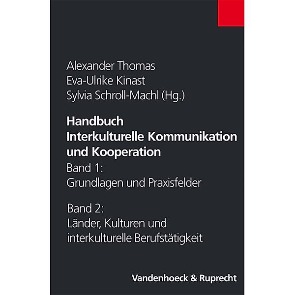 Handbuch Interkulturelle Kommunikation und Kooperation, A. Thomas