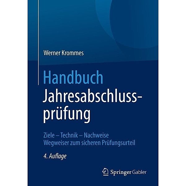 Handbuch Jahresabschlussprüfung, Werner Krommes