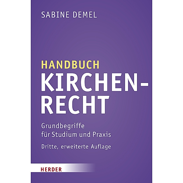 Handbuch Kirchenrecht, Sabine Demel
