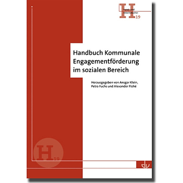 Handbuch Kommunale Engagementförderung im sozialen Bereich