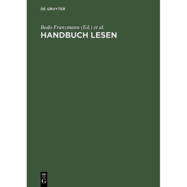 Handbuch Lesen