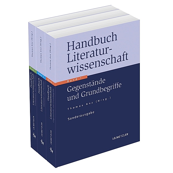 Handbuch Literaturwissenschaft, 3 Bde., Thomas Anz (Hg.)