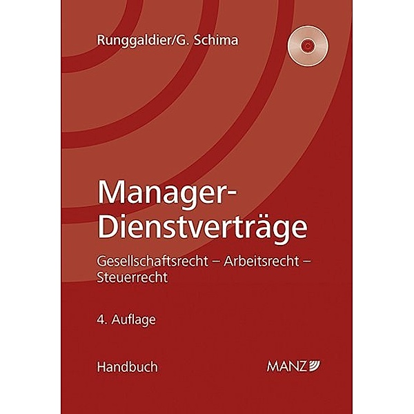 Handbuch / Manager Dienstverträge, Ulrich Runggaldier, Georg Schima
