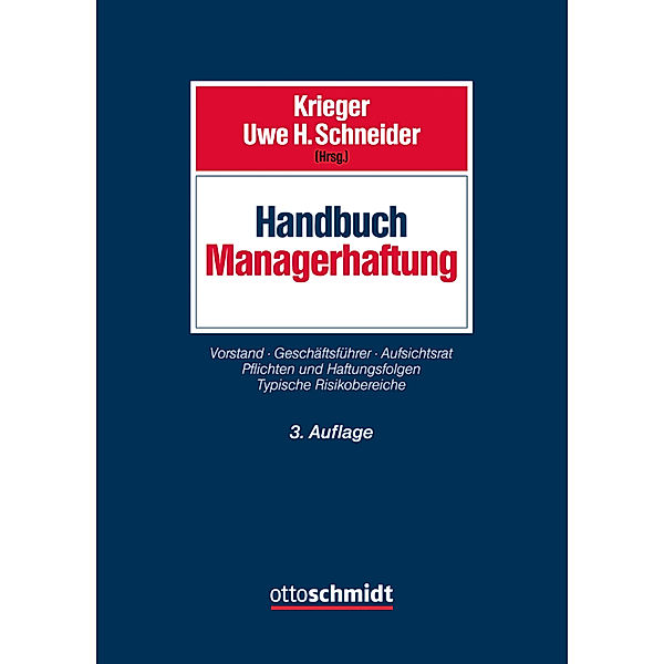 Handbuch Managerhaftung
