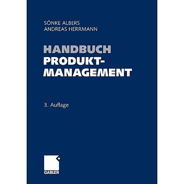 Handbuch Produktmanagement, Sönke Albers, Andreas Herrmann