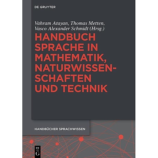 Handbuch Sprache in Mathematik, Naturwissenschaften und Technik / Handbücher Sprachwissen Bd.15