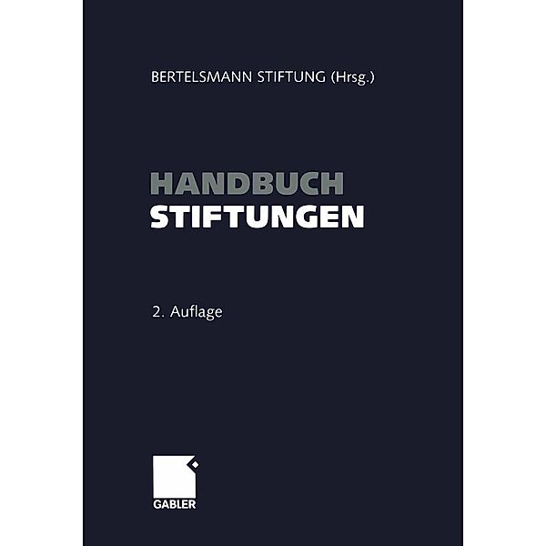 Handbuch Stiftungen, Bertelsmann Stiftung